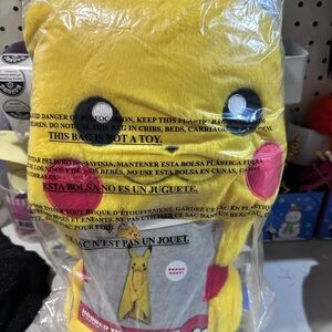 Pokemon Pikachu hooded blanket